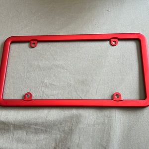 License plate cover